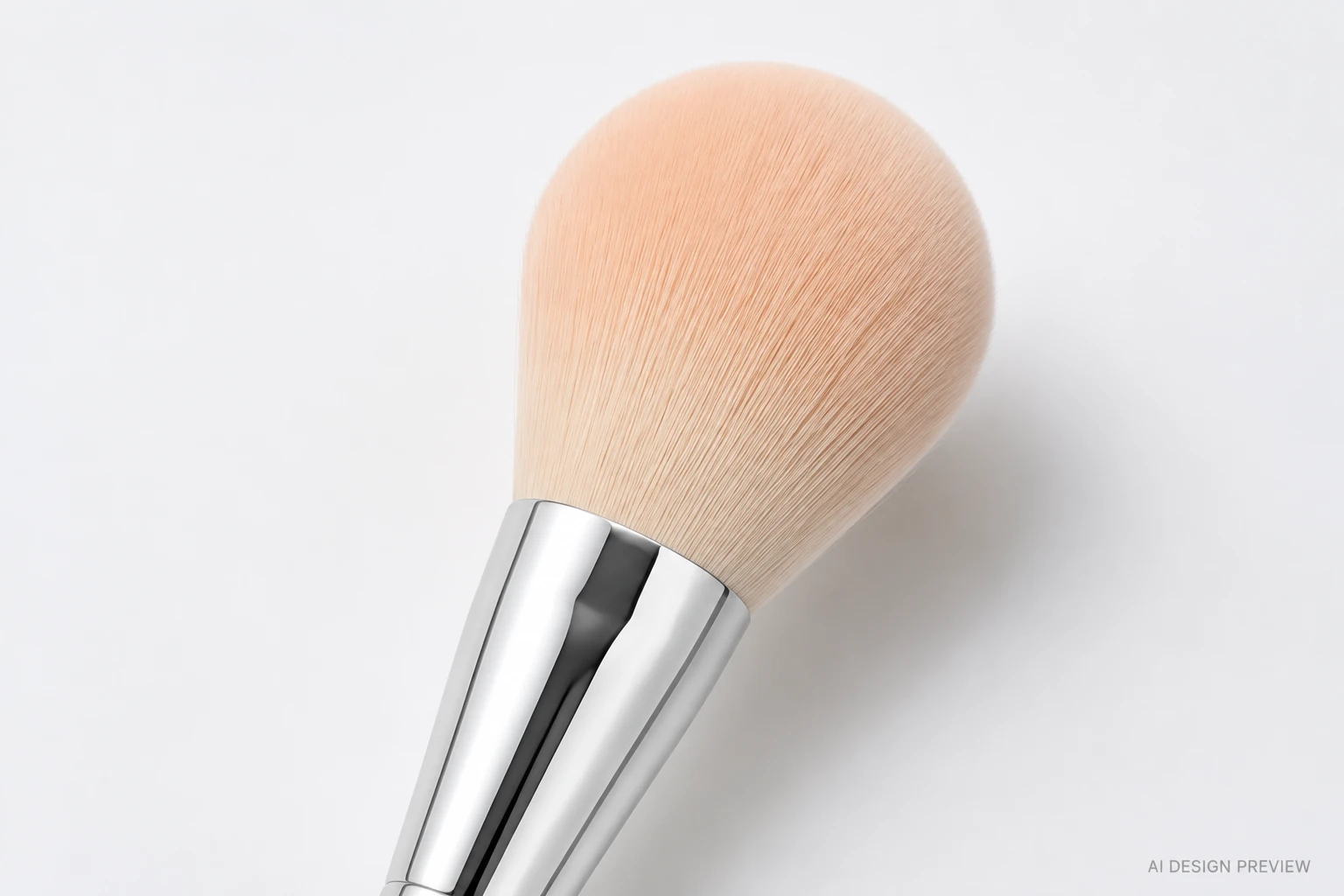 Close view of a rounded brush head concept