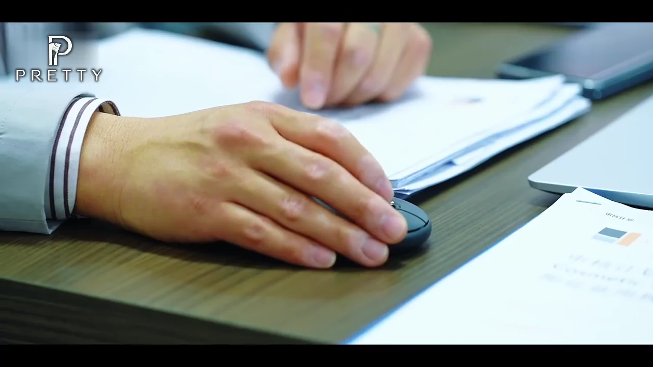 A closer look at the details — still from the PRETTY factory film