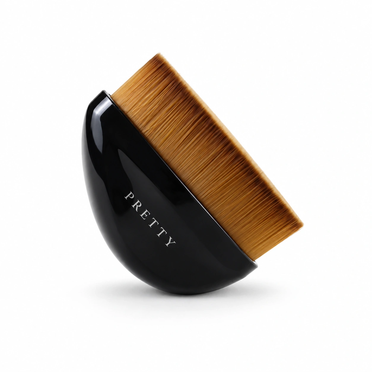 Palm & Short-Body Brushes: Black palm-grip broad brush, factory reference