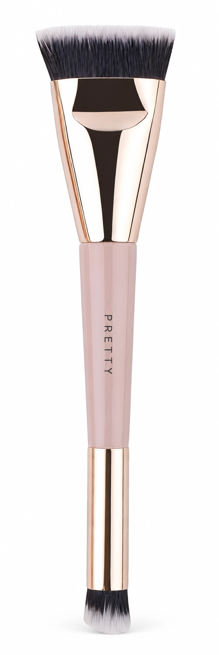 Dual-Ended Tools: Pale-pink large-and-small double-ended brush, factory reference