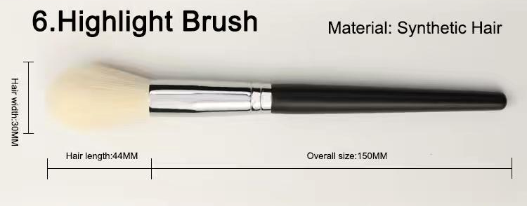 BK06 Highlight brush, original dimension drawing