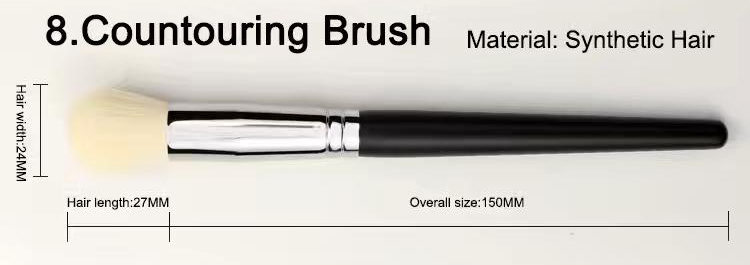 BK08 Contour brush, original dimension drawing