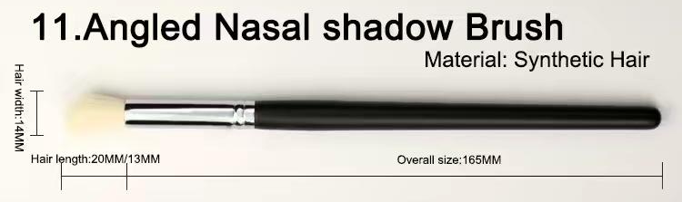 BK11 Angled nose contour brush, original dimension drawing