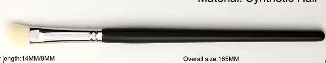 BK15 Angled eyeshadow brush