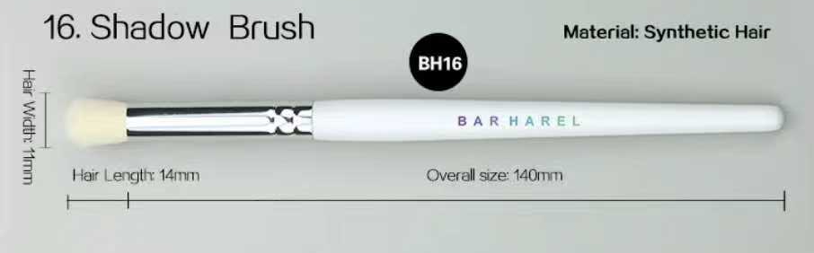 BH16 Shadow brush, original dimension drawing