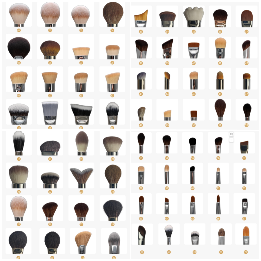 Custom brush head 01: flared dome