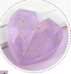 CAT-p033-soap: Lavender rounded soap accessory