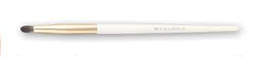 EN-p005-c11: Inner-corner highlight - White handles, gold-tone ferrules, pale brown heads
