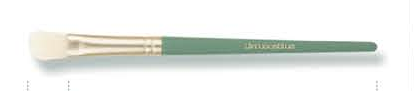 EN-p008-c05: Nose contour - Mint green handles, gold-tone ferrules, cream heads