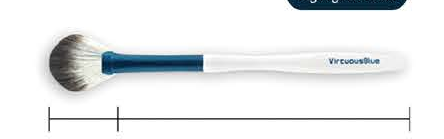 EN-p011-c04: Highlighter - White handles, reflective-blue ferrules, dark gray/white heads