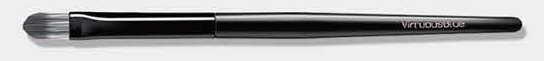 EN-p013-c08: Flat concealer - Black handles and ferrules; gray/white heads