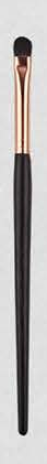 EN-p015-c11: Detail eyeshadow - Dark tapered handles, rose-gold-tone ferrules, dark or gray/white heads