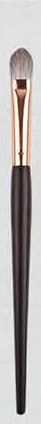 EN-p015-c14: Flat concealer - Dark tapered handles, rose-gold-tone ferrules, dark or gray/white heads