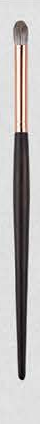 EN-p015-c15: Small tapered blending - Dark tapered handles, rose-gold-tone ferrules, dark or gray/white heads