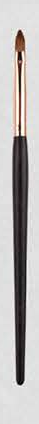 EN-p015-c17: Lip - Dark tapered handles, rose-gold-tone ferrules, dark or gray/white heads