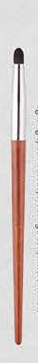 EN-p017-c20: Mini detail - Red-brown tapered handles, silver-tone ferrules, dark and white-tipped heads