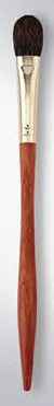 EN-p018-c02: Medium eyeshadow - Red-brown handles, gold-tone ferrules, brown heads