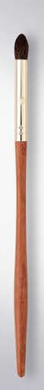 EN-p019-c02: Large tapered blending - Red-brown handles, gold-tone ferrules, brown heads