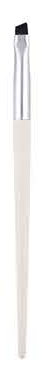 EN-p021-c17: White angled detail brush - Multiple original colors, handle forms and head profiles
