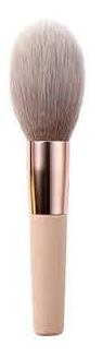 EN-p021-c19: Cream short-handle oval brush - Multiple original colors, handle forms and head profiles