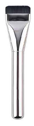 EN-p021-c25: Compact silver-tone flat foundation - Multiple original colors, handle forms and head profiles