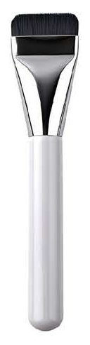 EN-p021-c28: Wide flat black-head white-handle foundation - Multiple original colors, handle forms and head profiles