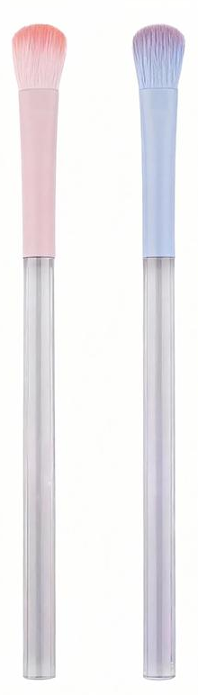 ZB-P002-G03: Gray handles with pastel pink and blue upper sections