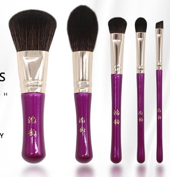 Purple portable brush set right source variant