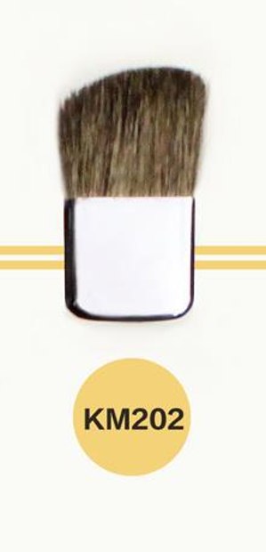Compact cosmetic brush KM202