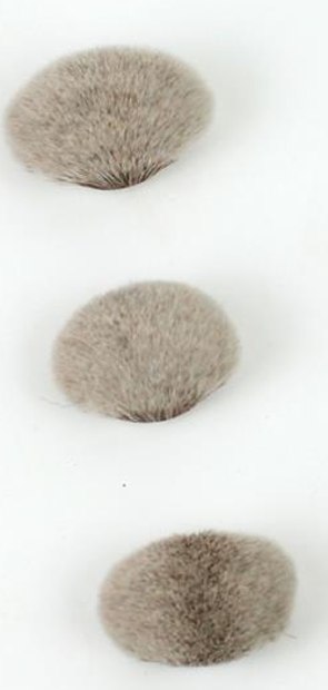 Loose gray brush-head components