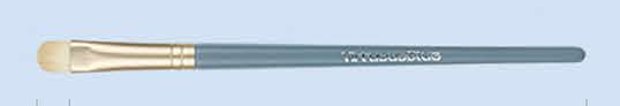 Concealer - Blue-gray handles, gold-tone ferrules, cream heads