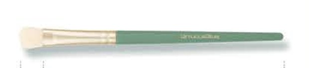 Large eyeshadow - Mint green handles, gold-tone ferrules, cream heads