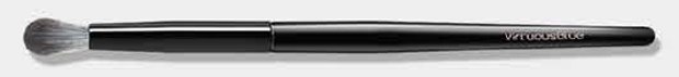 Rounded blending - Black handles and ferrules; gray/white heads