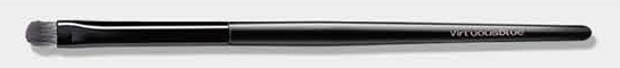 Small eyeshadow - Black handles and ferrules; gray/white heads