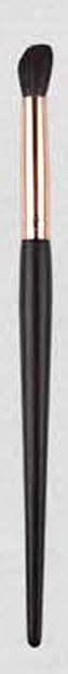 Nose contour - Dark tapered handles, rose-gold-tone ferrules, dark or gray/white heads