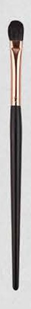 Large eyeshadow - Dark tapered handles, rose-gold-tone ferrules, dark or gray/white heads