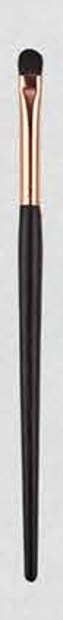 Detail eyeshadow - Dark tapered handles, rose-gold-tone ferrules, dark or gray/white heads