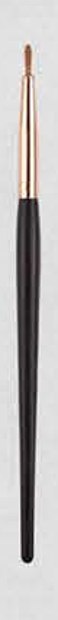 Fine liner - Dark tapered handles, rose-gold-tone ferrules, dark or gray/white heads