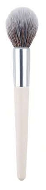 White-handle rounded face brush - Multiple original colors, handle forms and head profiles