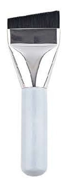 Angled black-head pale-blue handle - Silver-tone, pastel, black and translucent-looking handles and bases