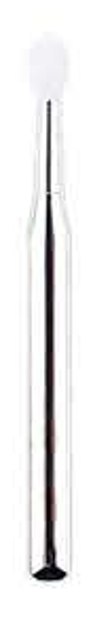 Slender white-tipped silver-tone tool - Silver-tone, pastel, black and translucent-looking handles and bases