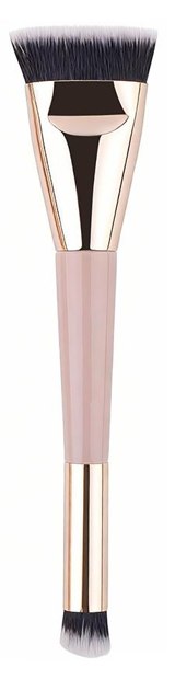 Dual-ended pink handle brush