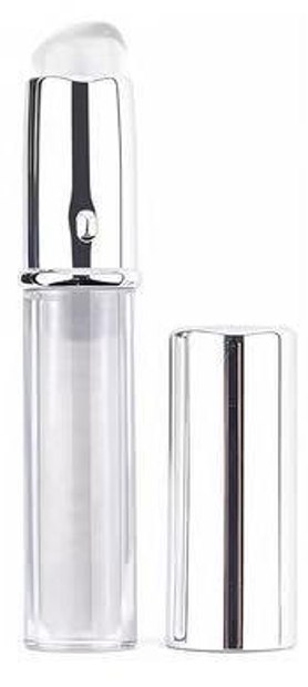 Clear rounded tip applicator with clear base and cap