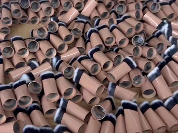 Closer view of the compact brush group